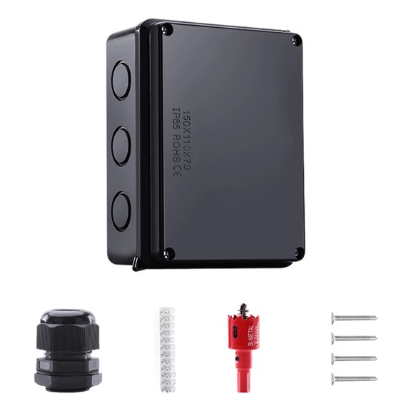 Waterproof Junction Box Outdoor Electrical Protections Box With Terminals Electrical Cable Wire Connectors Enduring