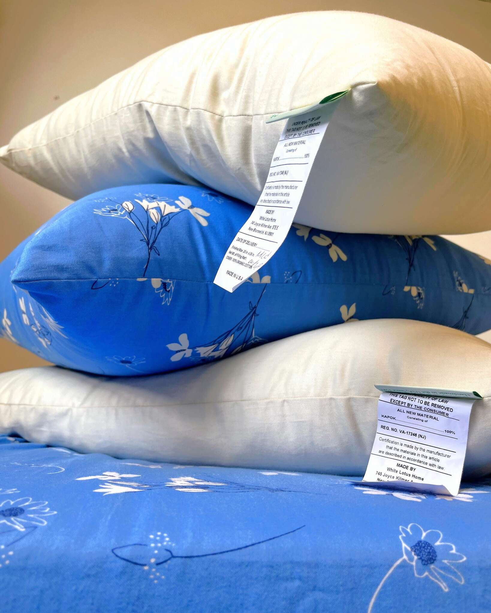 Kapok Queen Firm Pillow