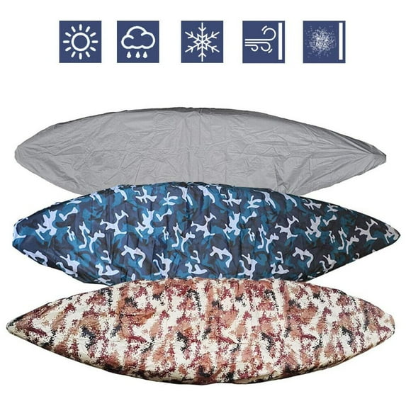 Waterproof Kayak Canoe Cover Accessories, UV Protection Ultra Strong Sunblock Shield for Fishing Boat/Kayak/Canoe