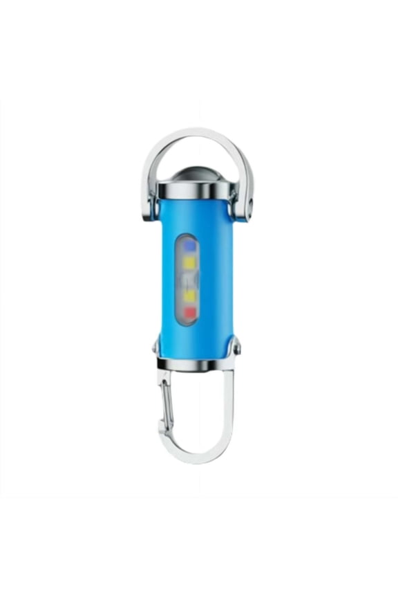 Waterproof Keychain Light, Small Flashlight, Multi-functional, USB Rechargeable, Ultra Bright, LED Keychain Light, Various Modes, Mini, Portable, Ultra Lightweight, 10 Hours of Continuous Use
