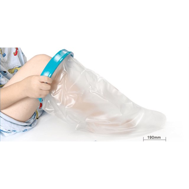 Waterproof Kids Leg Cast Cover for Shower Bath Teens leg Waterproof and