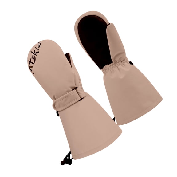 Waterproof Kids Ski Gloves NonSlip Grip Thick Insulated Snow Glove Winter Sports Gloves for Snow Play Winter Sports