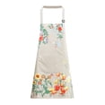 thumbnail image 1 of Waterproof Kitchen Apron for Cooking Baking Grilling with Pockets Adjustable Neck Strap for Men Women Professional Chef Bib Apron for Home Kitchen Use, 1 of 7