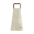 thumbnail image 1 of Waterproof Kitchen Apron Unisex, Oil Resistant Adjustable Cooking Apron with Utility Pocket, Plastic Protective Smock for Adults, Ergonomic Design for Cooking Baking Grilling, 1 of 6