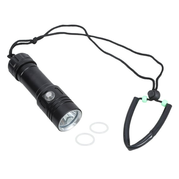 Waterproof LED Diving Flashlight 1000LM Bright Powerful Professional Underwater Dives Light Fishing Hunting Torches