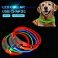thumbnail image 1 of Waterproof LED Flashing Light Dog Collar USB Rechargeable Glowing Dog Collars for Night Safety Pet Led Flash Night USB Charging Collars Light up Collar for Small Medium Large Dogs, 1 of 6