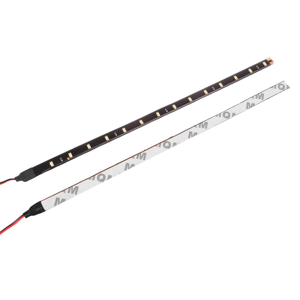 Guangmc Waterproof LED Light Strip 12V White, 11.81x0.39x11.81"