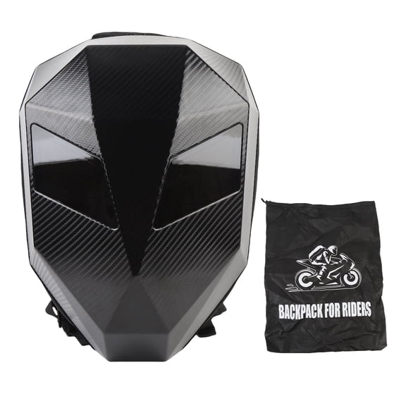 Waterproof LED Motorcycle Riding Backpack with Bluetooth APP Control, Smart DIY Programmable Motorbike Luggage Bag for Men & Women Laptop Travel Cycling, 14.17 x 7.09 x 18.90 inches / 36 x 18 x 48 cm