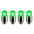 thumbnail image 1 of Waterproof LED Wheel Light, Vibration Activated Tire Cap Lamp, Luminous Car Tire Decor, No Battery Included Auto Accessory for Vehicle Wheel and Exterior Decoration, Green, 1 of 5