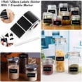 thumbnail image 1 of Waterproof Labels, Chalkboard Labels, Labels for Food Containers, 3X2 in Black, Removable Adhesive, Sticker Labels to Write on, Kitchen Organization and Storage, 120 Pc, 1 Dry, 1 of 8
