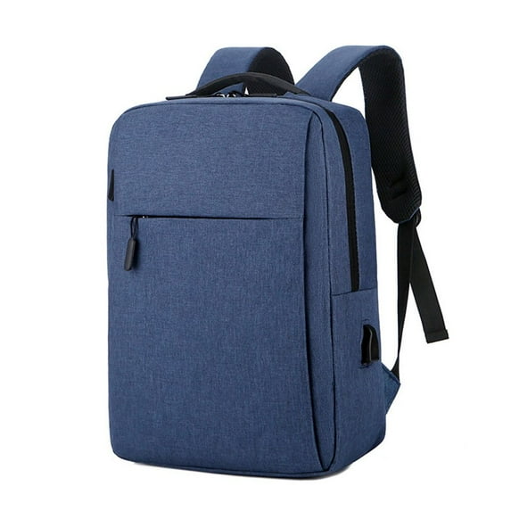 Waterproof Laptop Backpack Travel Multifunctional Large Backpack School Shoulder Bag Sport Rucksack USB Charging DARK BLUE