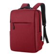 thumbnail image 1 of Waterproof Laptop Backpack Travel Multifunctional Large Backpack School Shoulder Bag Sport Rucksack USB Charging WINE RED, 1 of 8