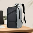 thumbnail image 1 of Waterproof Laptop Backpack for Men, Business Travel and School Multi Compartment Bag, 1 of 8