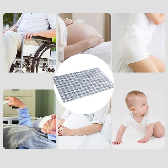 Waterproof Large Bed Pad, Incontinence Protection Mat, Ultrasonical Quilting for Elderly Care, Hospital, and Home Use