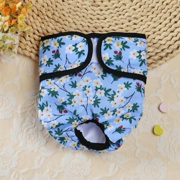 Waterproof Leak-Proof Pet Diapers - Soft Cotton Menstrual Pants for Dogs, 5 Sizes(XS-XL)