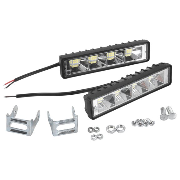 Waterproof Led Boat Lights,2 Lights 72W Waterproof Tested Deck/Dock Marine Lights 2200LMS 120Flood Light,Ship Lights