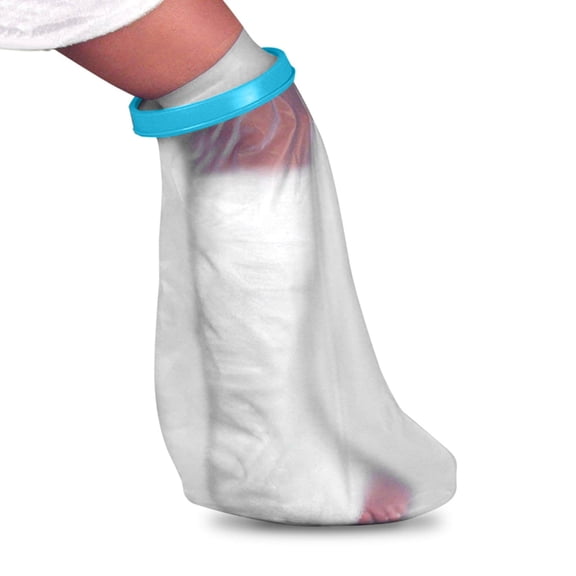 Reusable Waterproof Adult Leg Cast Cover for Shower & Bath, Leg Cast Protector to Keep Plaster & BanFonmwine Dry for Leg & Foot