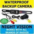 thumbnail image 1 of Waterproof License Plate Mount  Reverse Rear Nite View Color Car Backup Camera, 1 of 4