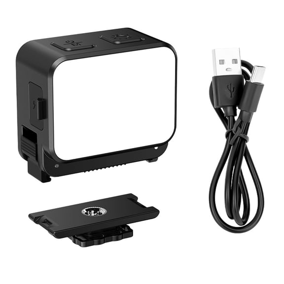 Waterproof Light Providing Dimmable Brightness & Strong ABS Build Fill Light Suitable for ACTION6