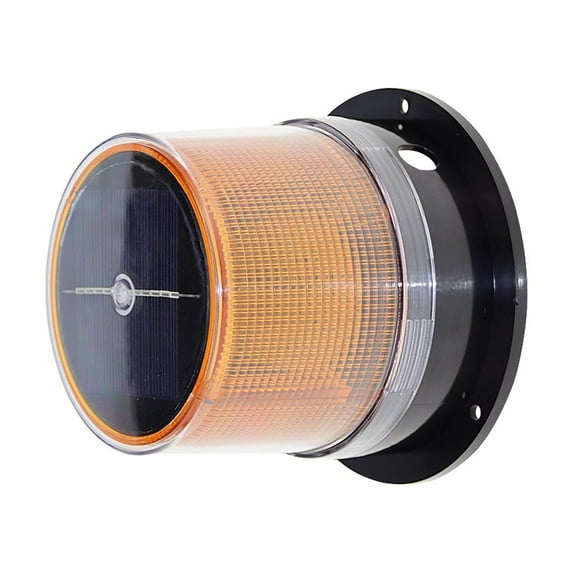 Waterproof Light Solar Warning Safety Flashing Light for Car Factory Safety Flashing LED Lamp