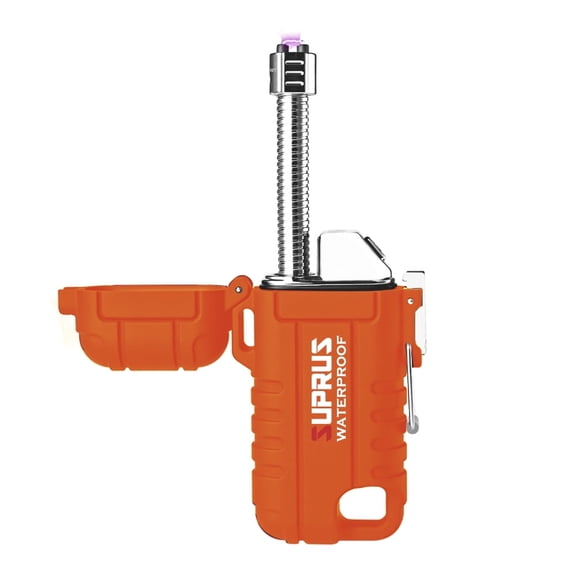 Waterproof Lighter Arc Plasma Lighters  Windproof with Expandable and Flexible Neck for Outdoor