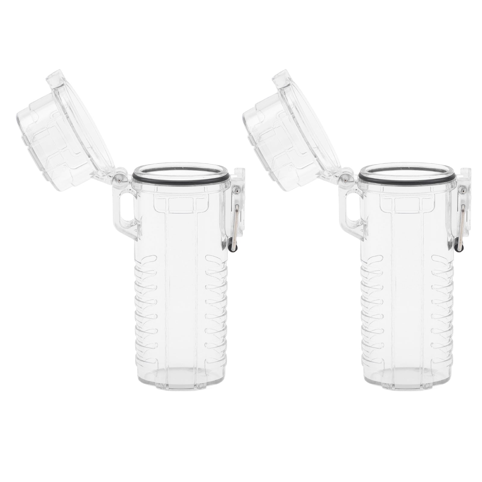 Waterproof Lighter Case, 2Pcs Sealing Lighter Storage Box For Outdoor