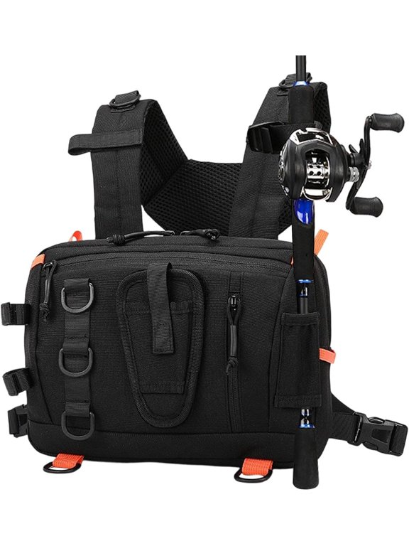 Waterproof Lightweight Fishing Backpack – Spacious Organizer Bag(Z)