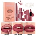 thumbnail image 1 of Waterproof Lipstick Set, Matte Velvet Lip Gloss, Long Lasting Non Stick Cup Lip Makeup, Moisturizing Smooth Creamy Texture, Natural Nude Contoured Lip Liner Included, 1 of 5
