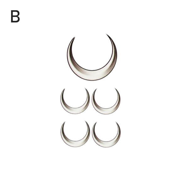 Waterproof Long Lasting Body Art Stickers Fake Skin Decals for Women Men Party Festival Makeup