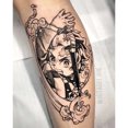 thumbnail image 1 of Waterproof Long Lasting Body Art Stickers Fake Skin Decals for Women Men Party Festival Makeup, 1 of 10