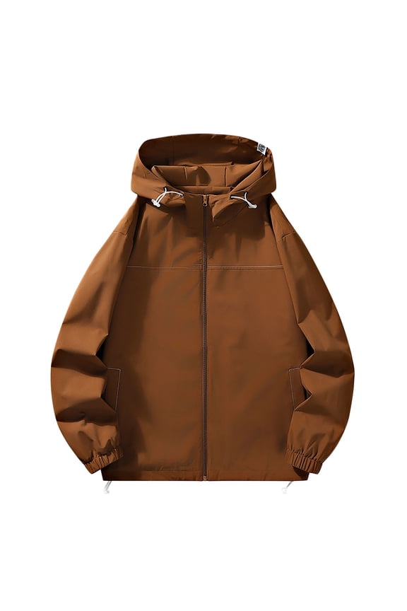 Waterproof Long Rain Coats for Women with Hood Trench Coats Lined Windbreaker Active Outdoor Rain Jacket