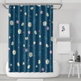 thumbnail image 1 of Waterproof Lovely Daisies Shower Curtain 72x72 Inch Boho Style Polyester Unique Shower Curtain for Bathroom Hotel Home Decor with 12 Plastic Hooks, 1 of 5
