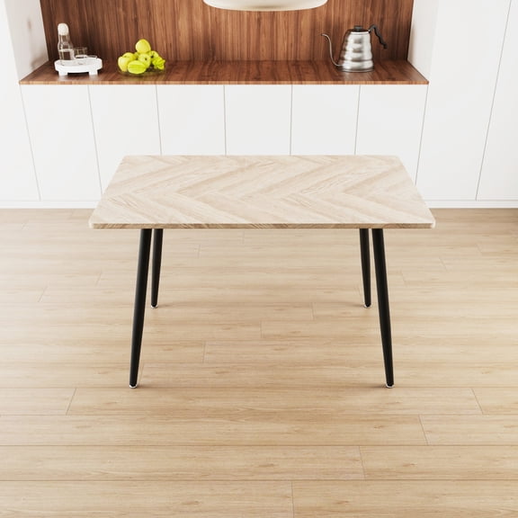 Waterproof MDF Table for Kitchen / Ensures Long - Term Use