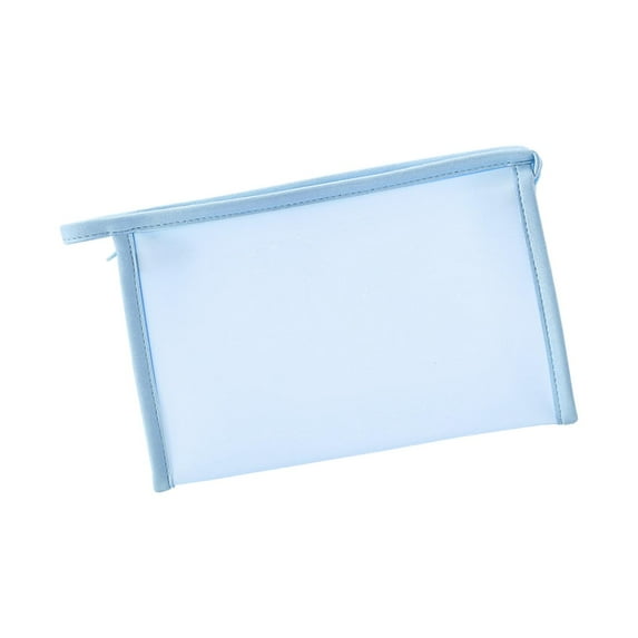 Waterproof Makeup Bag Travel Bag Multipurpose Cosmetic Pouch Toiletry Bag for Hair Accessories Traveling Business Trip Women Blue