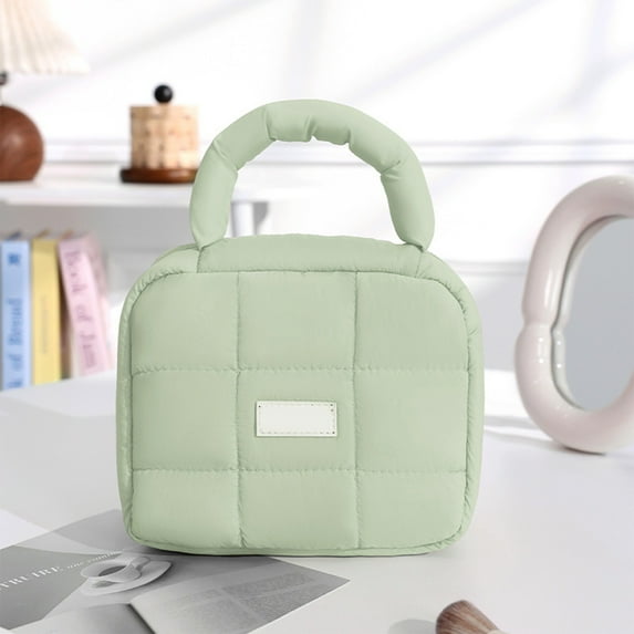 Waterproof Makeup Organizer Bag, Large Capacity Travel Toiletry Bag With Internal Compartments For Cosmetics Skincare And Daily Sundries, Portable Female Cosmetic Storage Pouch