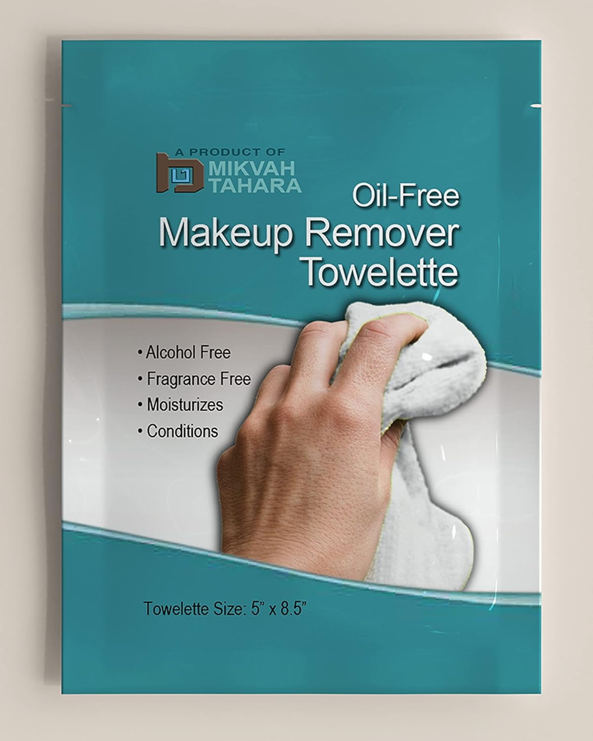 Waterproof Makeup Remover Wipes - Face Cleaning Wipes - Pack of 50 