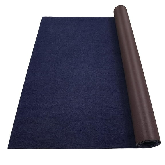Waterproof Marine Carpet Roll 6x29.5 FT Non-Slip Blue Indoor Outdoor Rug with TPE Backing Durable Easy to Clean Install for Boat Patio Deck Garage