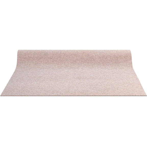 Waterproof Marine Carpet for Boats 6'x23' - Light Brown Anti-Slide Deck Rug, Easy Clean, Cuttable, Marine Backing