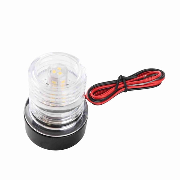 Waterproof Marine Navigation Light 360 Degree All Round LED Yacht Signal Light DC 12V 24V