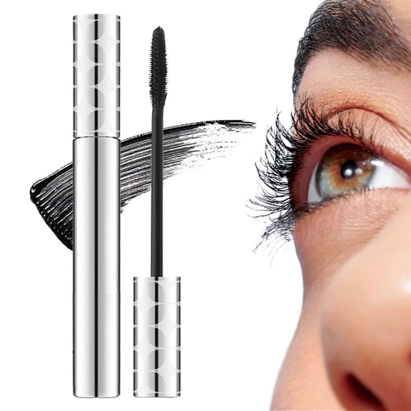 Waterproof Mascara Black, Lengthening Volumizing Curling, Smudge Proof Non Clumping Formula, Gentle for Sensitive Eyes, Long Wearing, 6g