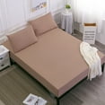 thumbnail image 1 of Waterproof Mattress Protector Cotton Terry Top Mattress Cover, Deep Pocket Mattress Pad Cover Free Washable, Breathable & Soft Bed Mattress Cover - Color Camel, 1 of 8
