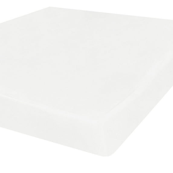 Waterproof Mattress Protector with Five-sides TPU Membrane Layer Crystal Velvet White Twin
