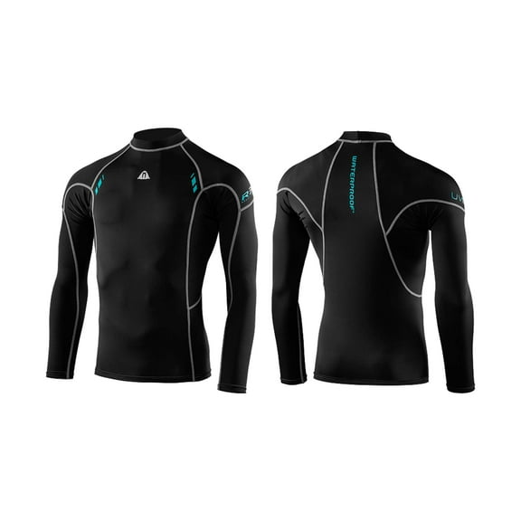 Waterproof Men's R30 Rash guard long sleeve Skin (X-Small)