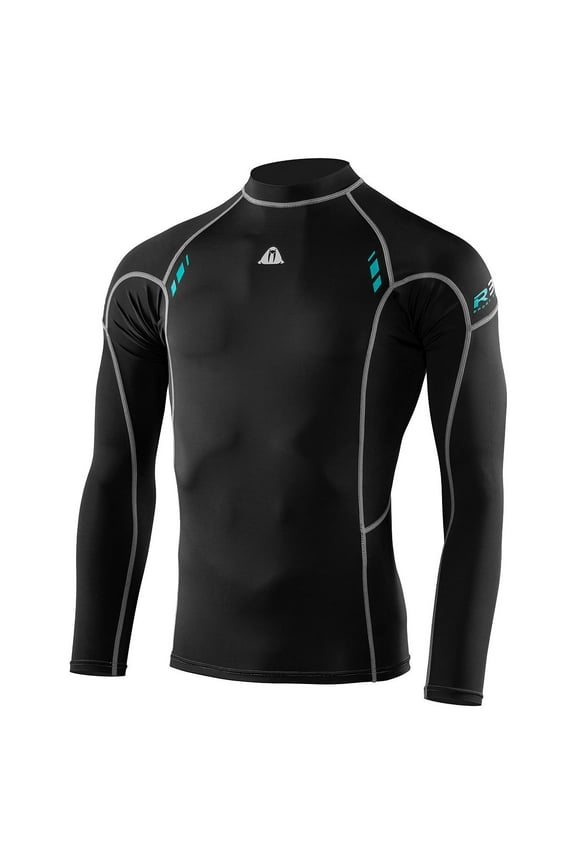Mens R30 Long Sleeve Rash Guard, X-Small-Small (Large-X-Large)