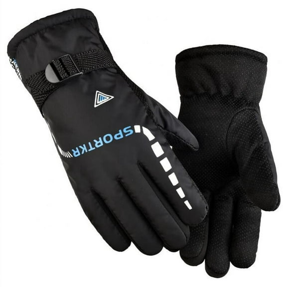 Waterproof Mens Ski Gloves Winter Warm Snowmobile Cold Weather Gloves
