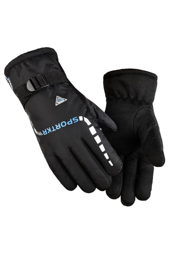 Waterproof Mens Ski Gloves Winter Warm Snowmobile Cold Weather Gloves