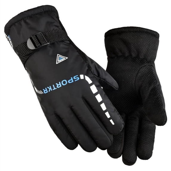 Waterproof Mens Ski Gloves Winter Warm Snowmobile Cold Weather Gloves