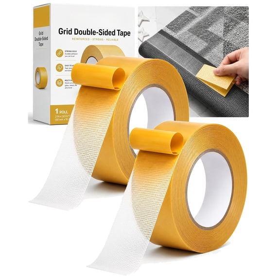 Waterproof Mesh Magic Tape, Mesh Magic Double Sided Tape, Heavy Duty Removable Grid Tape