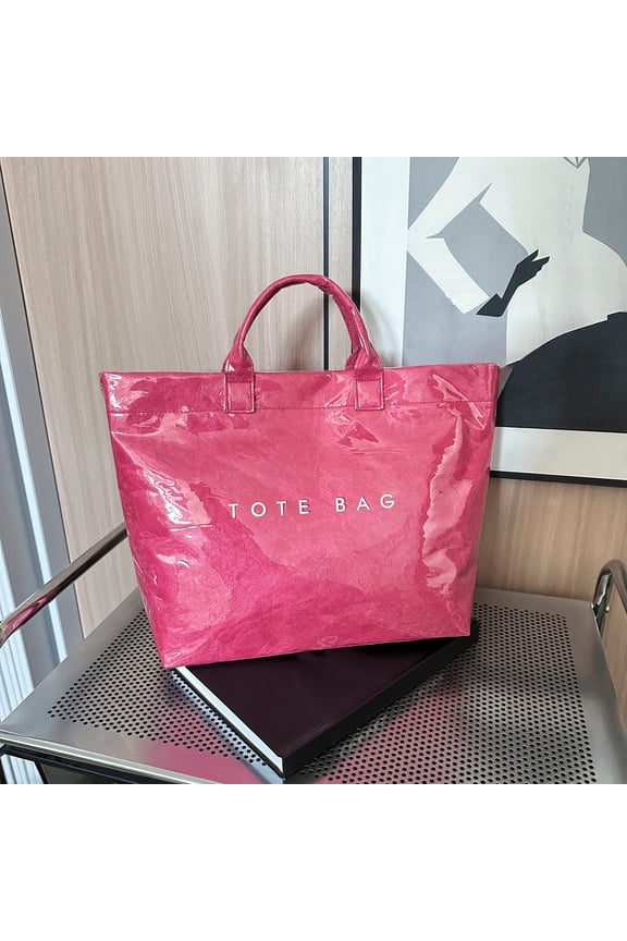 Waterproof Messenger Bag - Large-Capacity Crossbody Commute and Travel, Tear-Proof Tech Fabric Tote Magnetic Flap, Laptop/Tablet Ready, Inner Zip Pocket, Lightweight & Easy to Clean