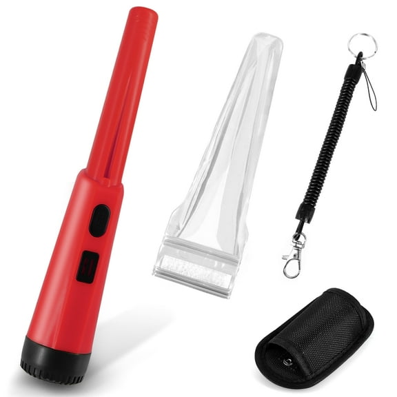 Waterproof Metal Detector Pinpointer with LED Indicator & Vibration, High Sensitivity Positioning Rod for Adults & Kids